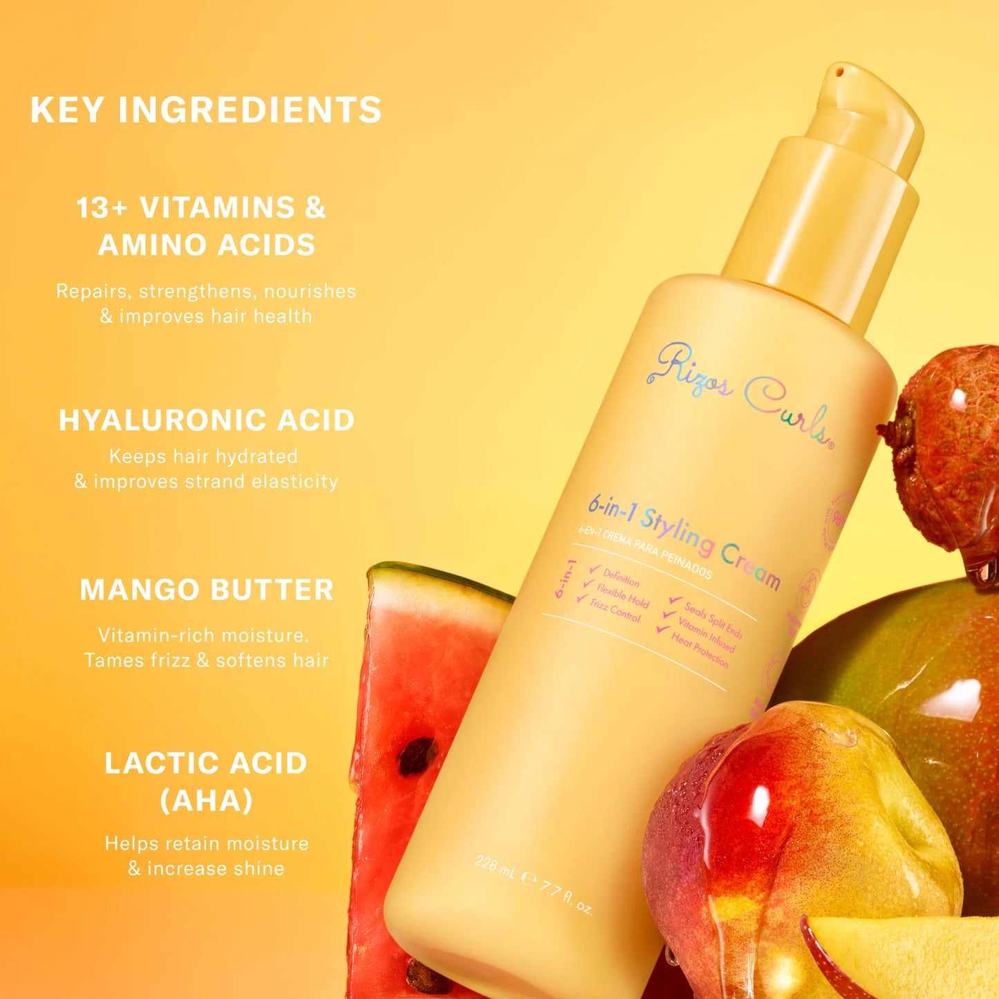 Rizos Curls 6-In-1 Styling Cream