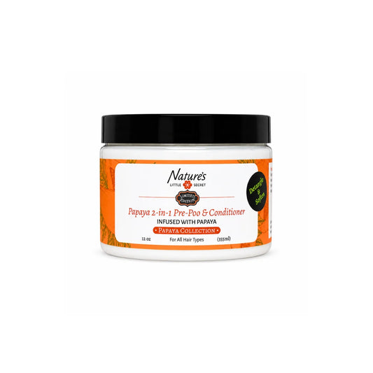 Nature's Little Secret Papaya 2-in-1 Pre Poo & Conditioner 12oz