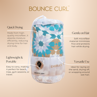 Bounce Curl Micro-Fiber Beach Towel- Limited Edition