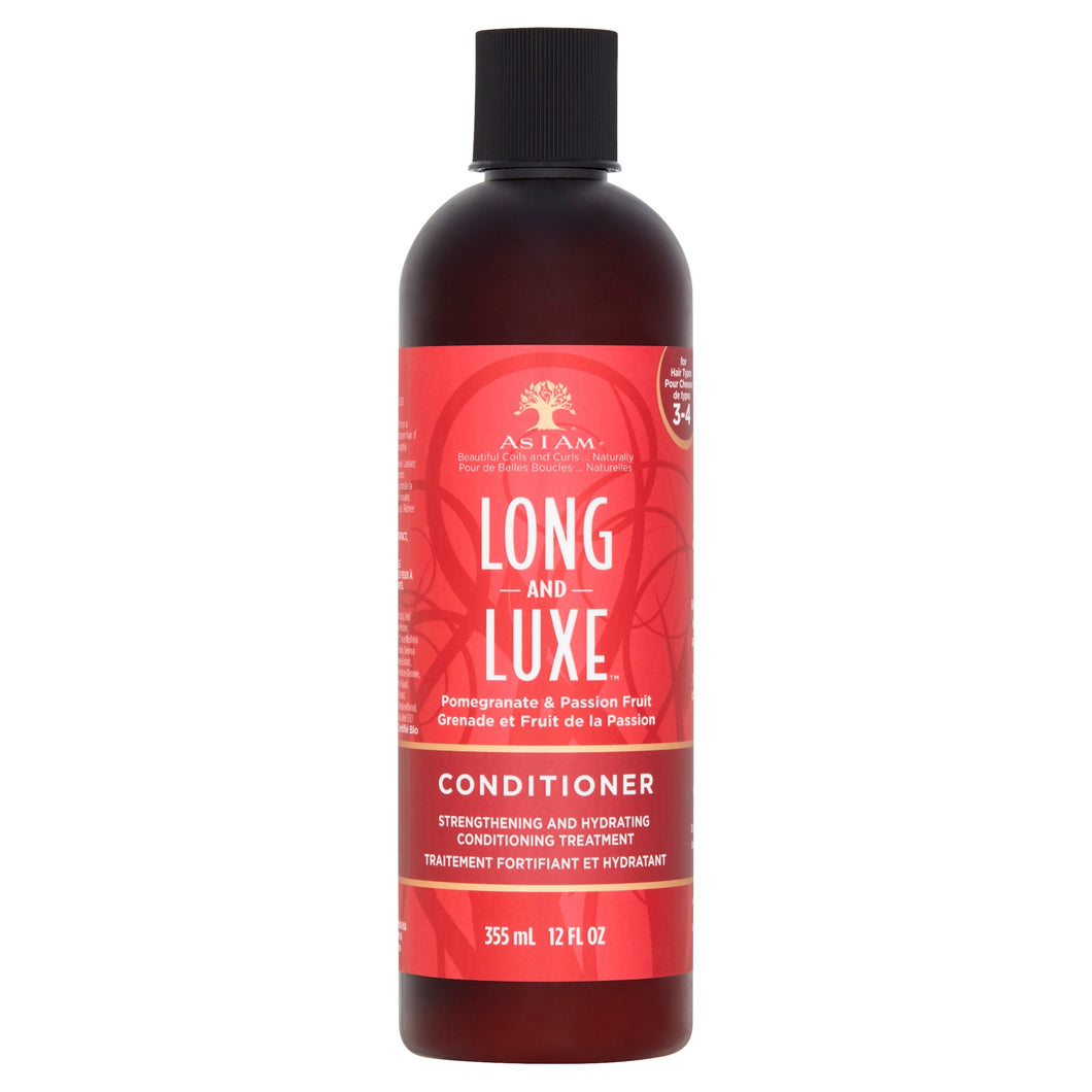 As I Am Long & Luxe Pomegranate & Passion Fruit Conditioner - Curl Care