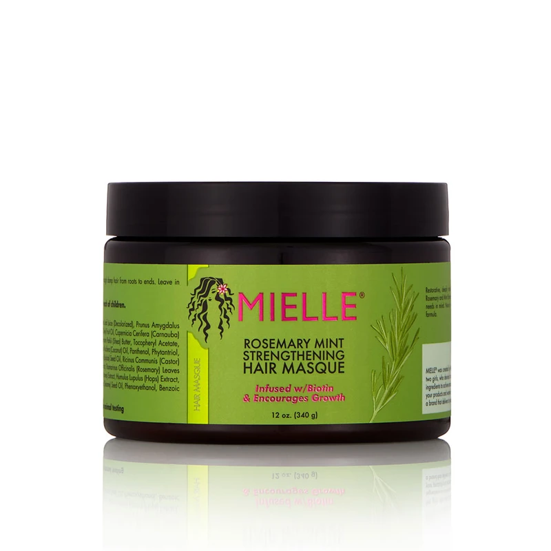 Mielle Organics Rosemary Mint Strengthening Hair Masque - Curl Care