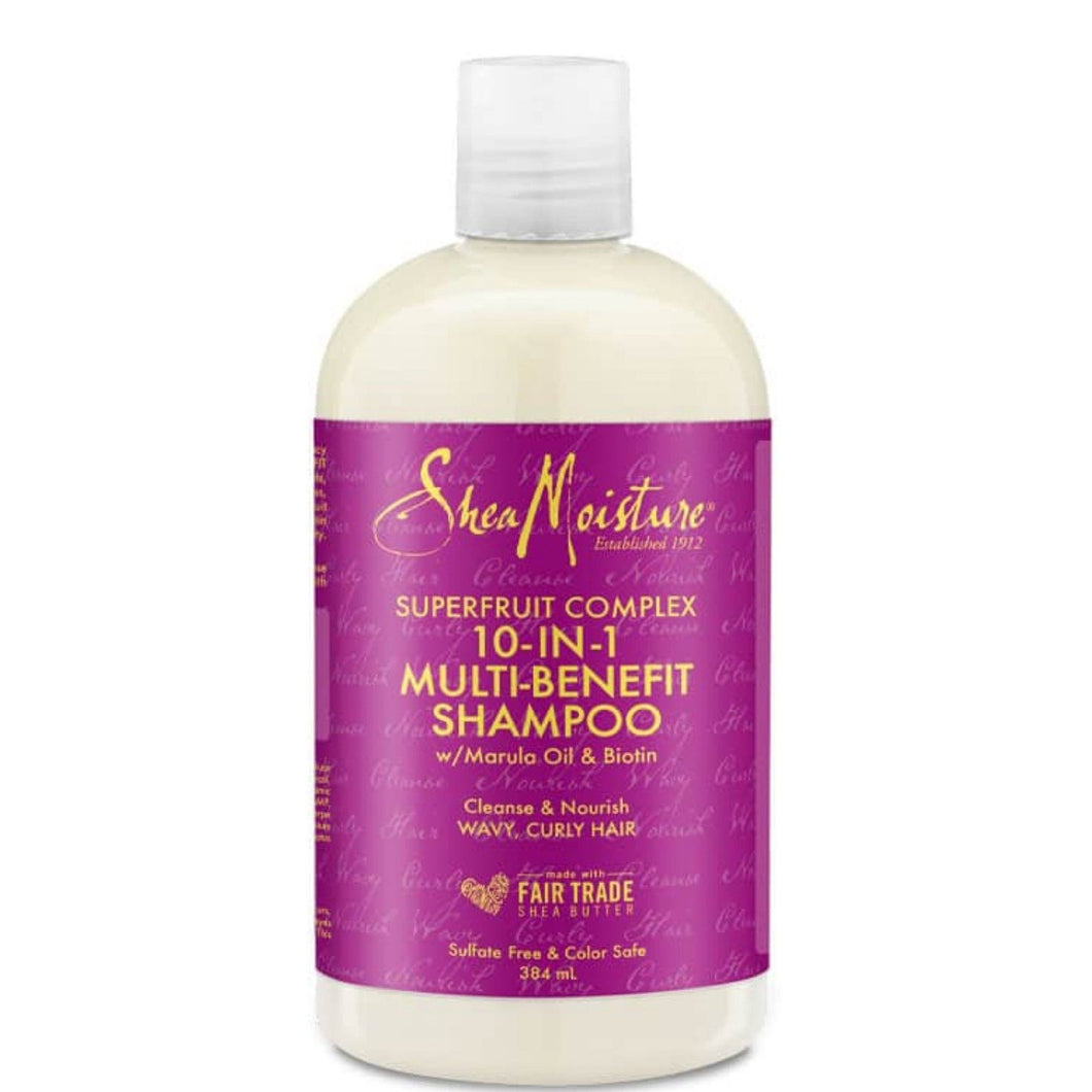 Shea Moisture Superfruit Complex 10-In-1 Multi-Benefit Shampoo- Curl Care