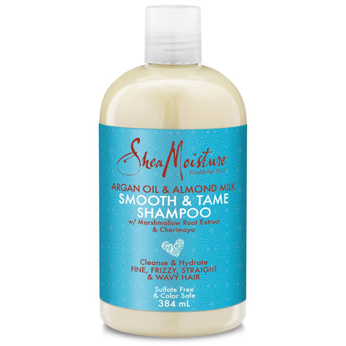 Shea Moisture Argan Oil & Almond Milk Smooth & Tame Shampoo- Curl Care