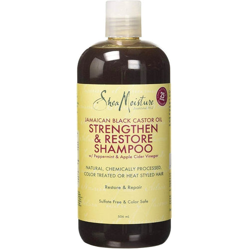 Shea Moisture Jamaican Black Castor Oil Strengthen & Restore Shampoo - Curl Care