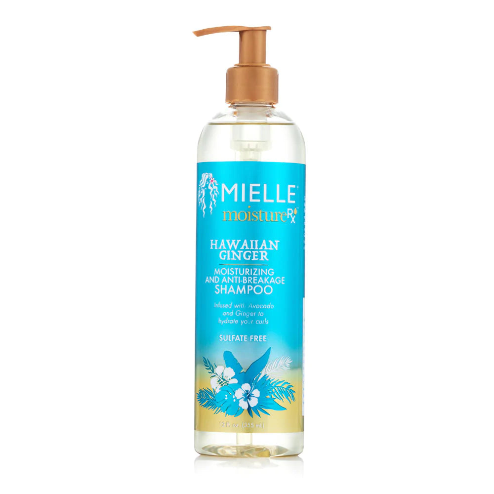Mielle Organics Moisture RX Hawaiian Ginger Moisturizing & Anti-Breakage Shampoo
